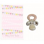 Baby Delights Charm - Too Cute Pink (6 Pcs) BDE023
